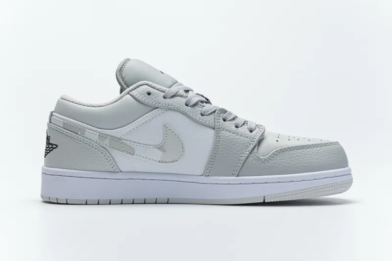 Reps StockX Shoes Air Jordan 1 Low White Camo DC9036-100??