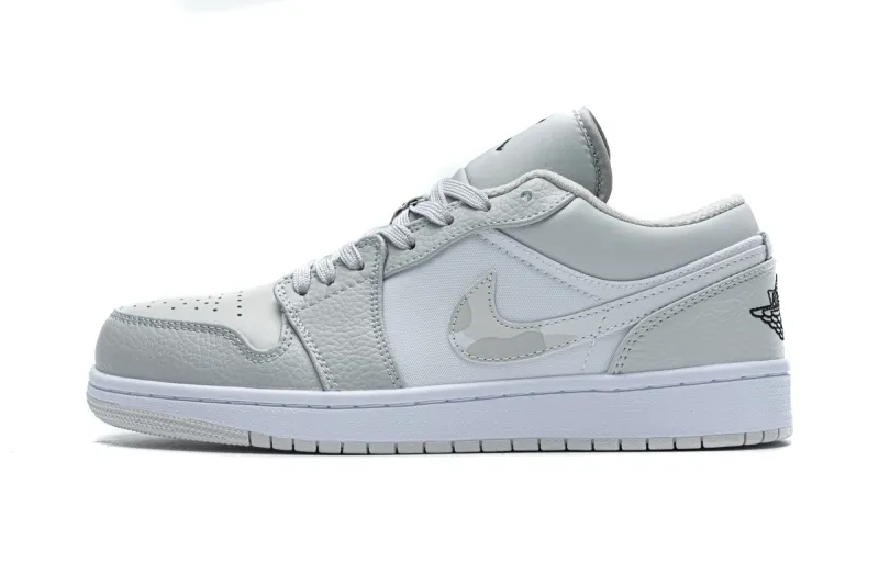 Reps StockX Shoes Air Jordan 1 Low White Camo DC9036-100??