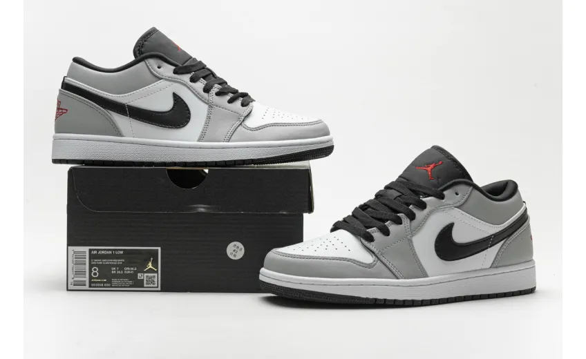 Light Smoke Grey Jordan 1 Low