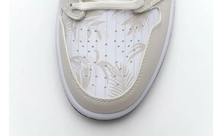 Reps StockX Shoes Air Jordan 1 Low Palm Tree Yellow CK3022-107??