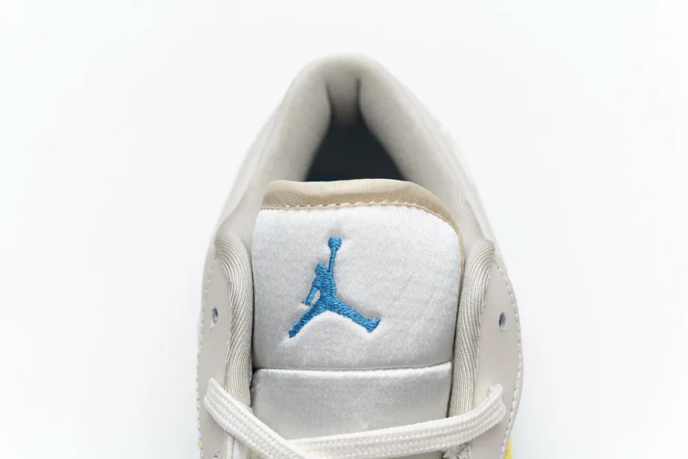 Reps StockX Shoes Air Jordan 1 Low Palm Tree Yellow CK3022-107??