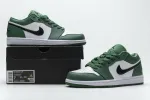 Green Air Jordan 1 Low
