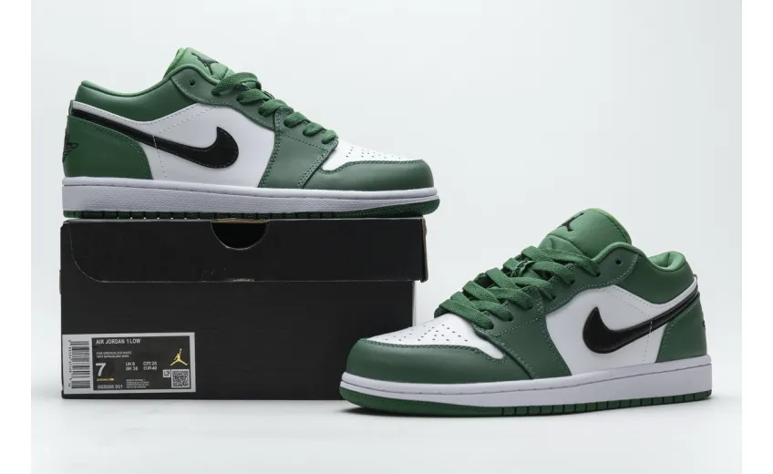 Green Air Jordan 1 Low
