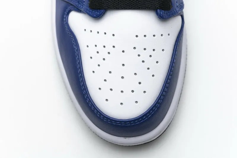 Reps StockX Shoes Air Jordan 1 Low Blue Yellow Orange 553558-123??