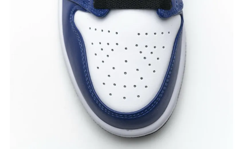 Reps StockX Shoes Air Jordan 1 Low Blue Yellow Orange 553558-123??