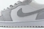 Reps StockX Shoes Air Jordan 1 Low “Paris” Gray CV3043-100??