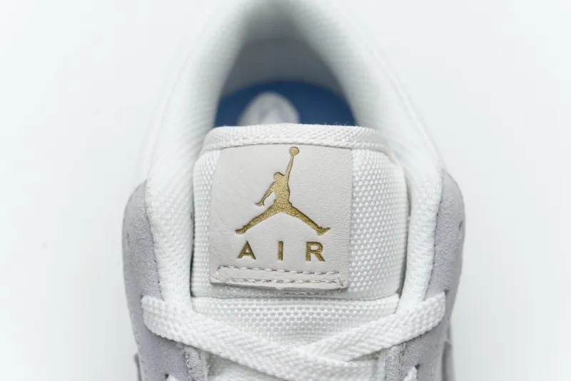 Reps StockX Shoes Air Jordan 1 Low “Paris” Gray CV3043-100??