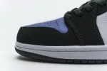 Reps StockX Shoes Air Jordan 1 Low Lakers Top 3 Black Purple Blue CJ9216-051??