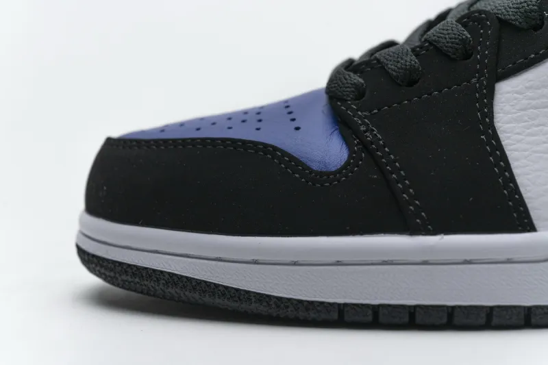Reps StockX Shoes Air Jordan 1 Low Lakers Top 3 Black Purple Blue CJ9216-051??