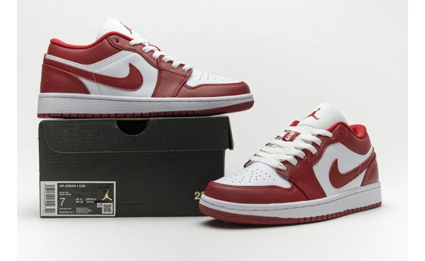 Air Jordan 1 Low GYM Red White