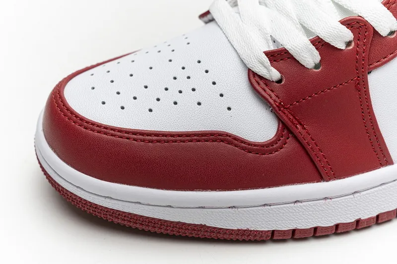 Red And White Jordans Lows