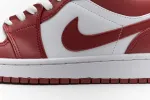 Jordans Low Red And White