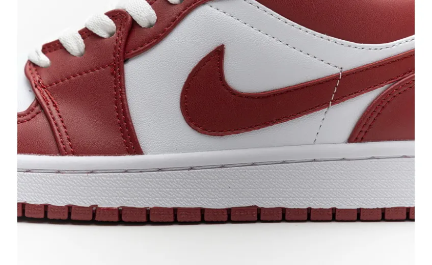 Jordans Low Red And White
