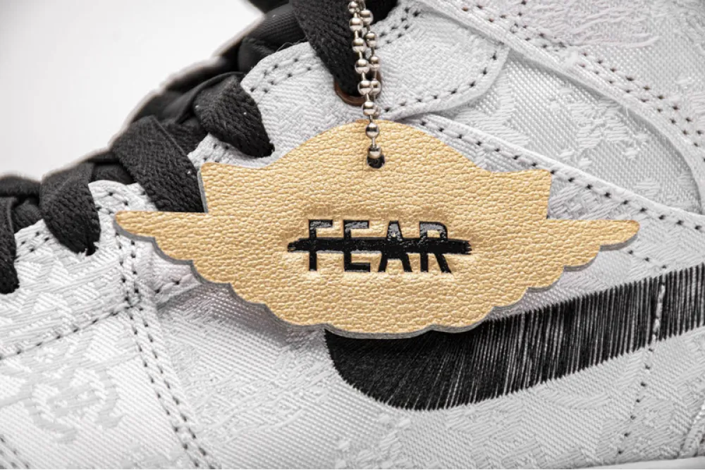 Reps StockX Shoes Edison Chen x Air Jordan 1 Mid SE “Fearless” White CU2804-100??