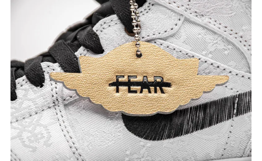Reps StockX Shoes Edison Chen x Air Jordan 1 Mid SE “Fearless” White CU2804-100??