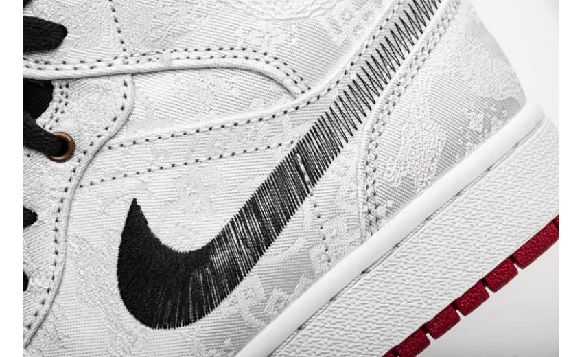 Reps StockX Shoes Edison Chen x Air Jordan 1 Mid SE “Fearless” White CU2804-100??