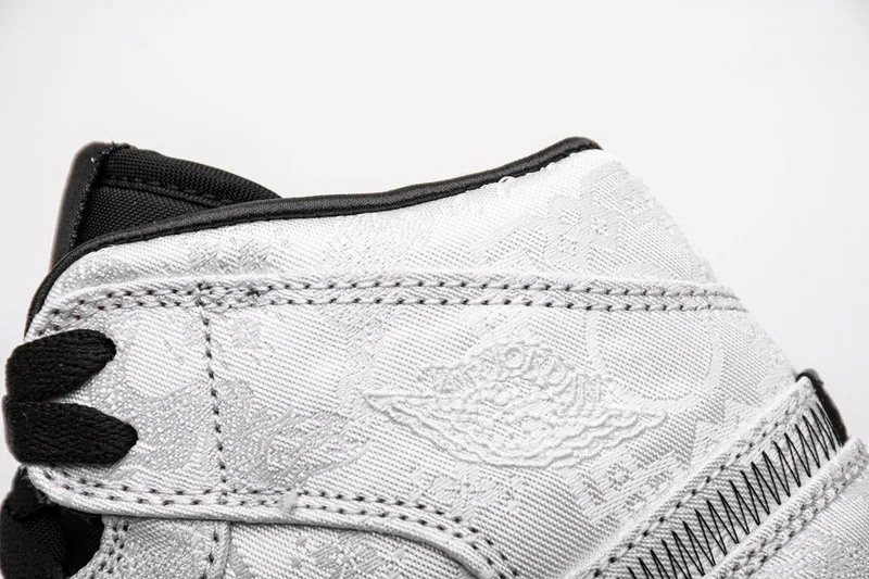 Reps StockX Shoes Edison Chen x Air Jordan 1 Mid SE “Fearless” White CU2804-100??