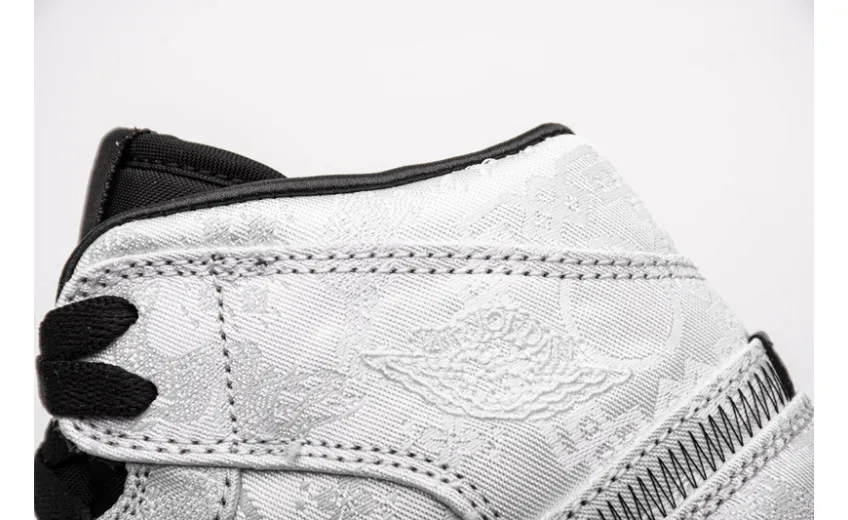 Reps StockX Shoes Edison Chen x Air Jordan 1 Mid SE “Fearless” White CU2804-100??