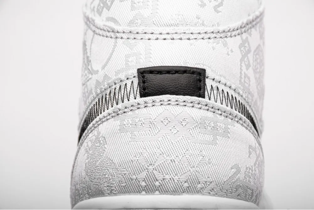Reps StockX Shoes Edison Chen x Air Jordan 1 Mid SE “Fearless” White CU2804-100??