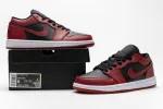Reps StockX Shoes Air Jordan 1 Low Varsity Red 553558-606 ??
