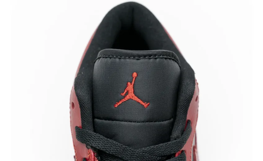 Reps StockX Shoes Air Jordan 1 Low Varsity Red 553558-606 ??