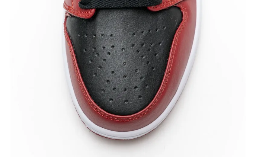 Reps StockX Shoes Air Jordan 1 Low Varsity Red 553558-606 ??