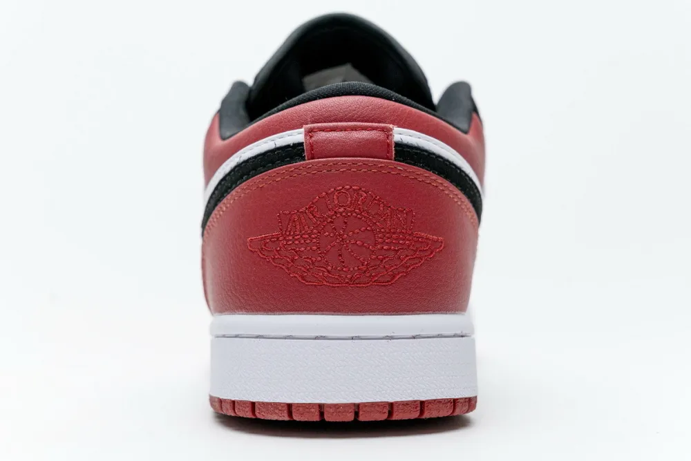 Reps StockX Shoes Air Jordan 1 Low Black Toe 553558-116??