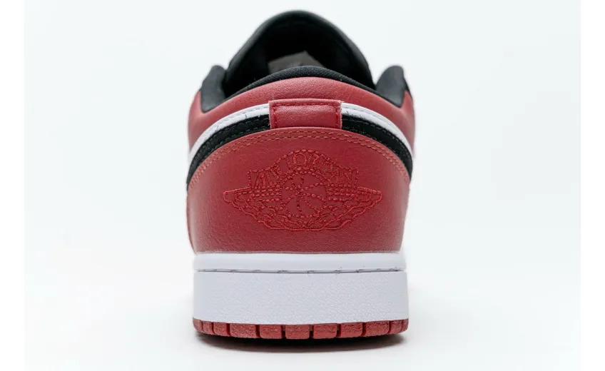 Reps StockX Shoes Air Jordan 1 Low Black Toe 553558-116??