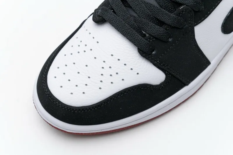 Reps StockX Shoes Air Jordan 1 Low Black Toe 553558-116??