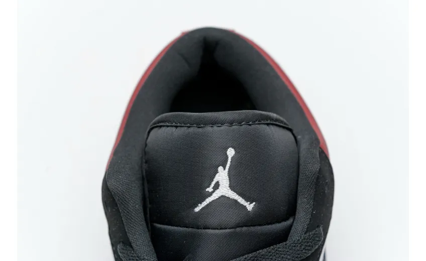 Reps StockX Shoes Air Jordan 1 Low Black Toe 553558-116??