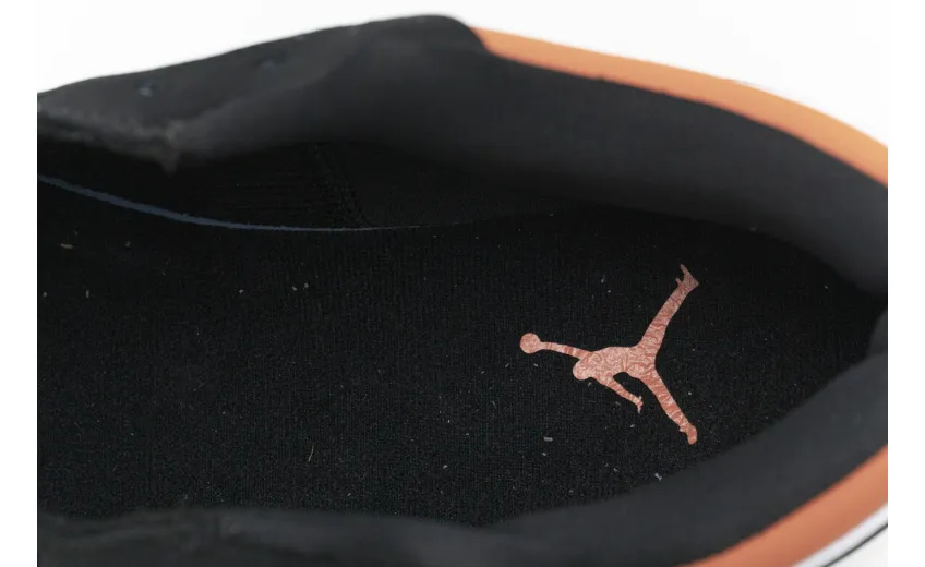 Reps StockX Shoes Air Jordan 1 Low Shattered Backboard Black Orange 553558-128??