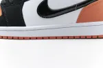Reps StockX Shoes Air Jordan 1 Low Shattered Backboard Black Orange 553558-128??