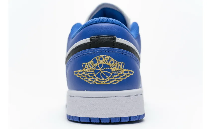 Reps StockX Shoes Air Jordan 1 Low “Hyper Royal” White Blue 553558-401??