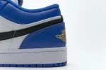 Reps StockX Shoes Air Jordan 1 Low “Hyper Royal” White Blue 553558-401??