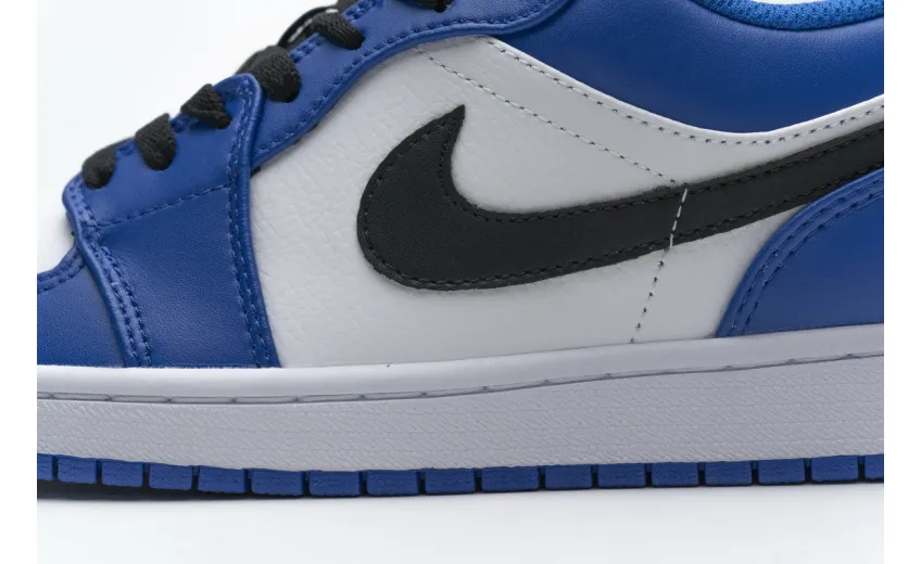 Reps StockX Shoes Air Jordan 1 Low “Hyper Royal” White Blue 553558-401??