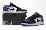 Reps StockX Shoes Air Jordan 1 Low Court Purple 553558-125??