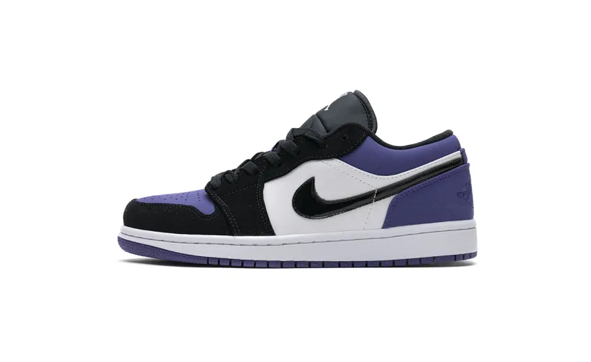  Air Jordan 1 Low Court Purple 553558-125