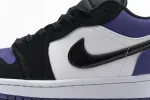 Reps StockX Shoes Air Jordan 1 Low Court Purple 553558-125??