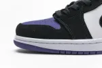 Reps StockX Shoes Air Jordan 1 Low Court Purple 553558-125??