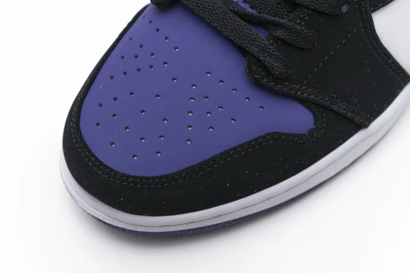 Reps StockX Shoes Air Jordan 1 Low Court Purple 553558-125??