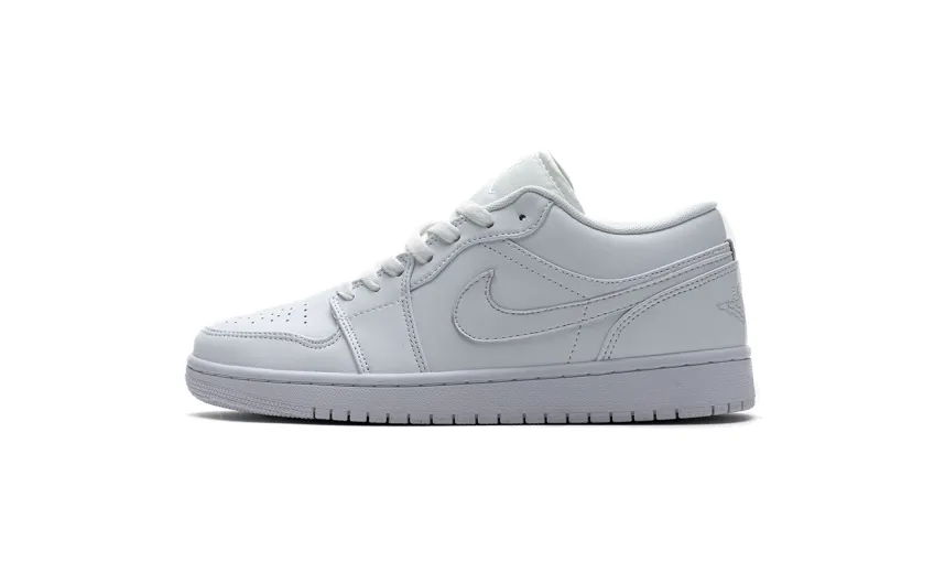 Reps StockX Shoes Air Jordan 1 Low White Pure Platnium 553558-170??