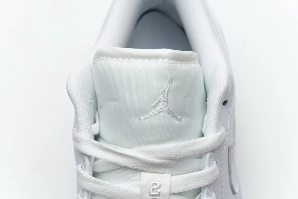 Reps StockX Shoes Air Jordan 1 Low White Pure Platnium 553558-170??