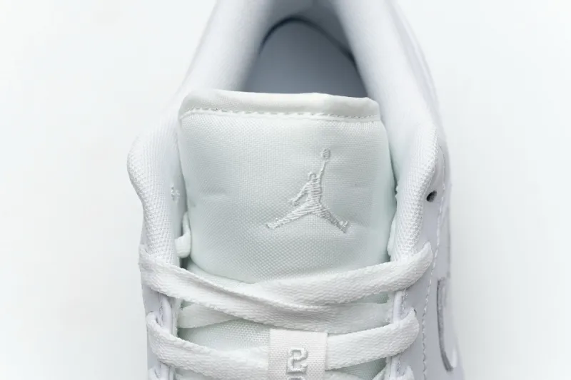 Reps StockX Shoes Air Jordan 1 Low White Pure Platnium 553558-170??