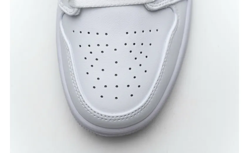 Reps StockX Shoes Air Jordan 1 Low White Pure Platnium 553558-170??