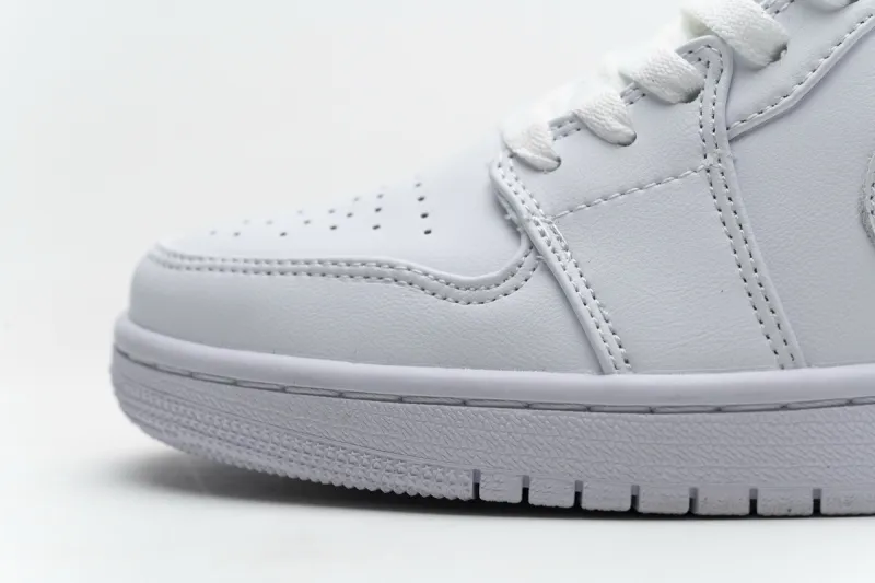 Reps StockX Shoes Air Jordan 1 Low White Pure Platnium 553558-170??