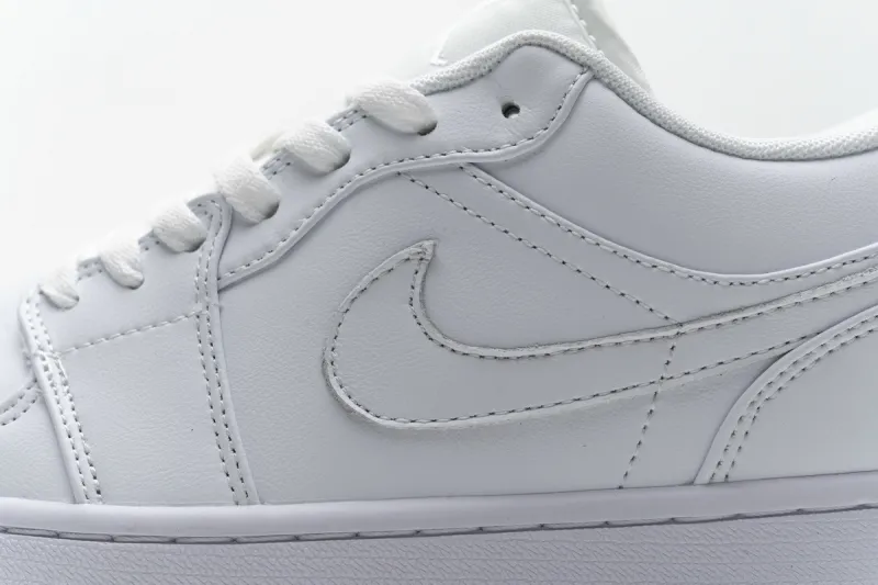 Reps StockX Shoes Air Jordan 1 Low White Pure Platnium 553558-170??