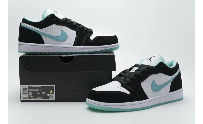 Reps StockX Shoes Air Jordan 1 Low“Island Green” CQ9828-131??