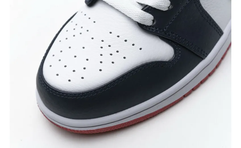 Reps StockX Shoes Air Jordan 1 Low Obsidian Ember Glow 553558-481??