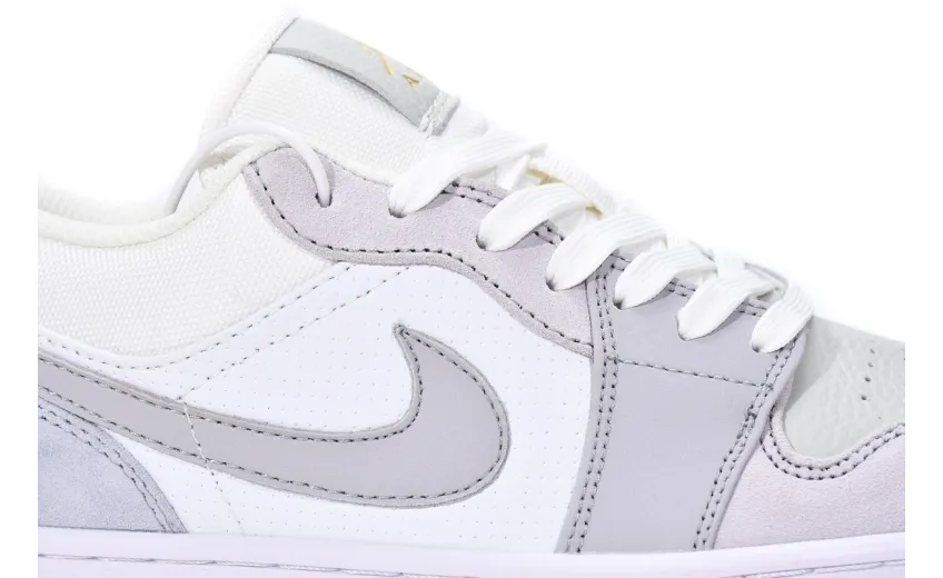 Reps StockX Shoes Air Jordan 1 Low “Paris”  Gray CV3043-100??