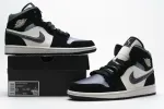 Reps StockX Shoes Air Jordan 1 Mid Satin Grey 852542-011??